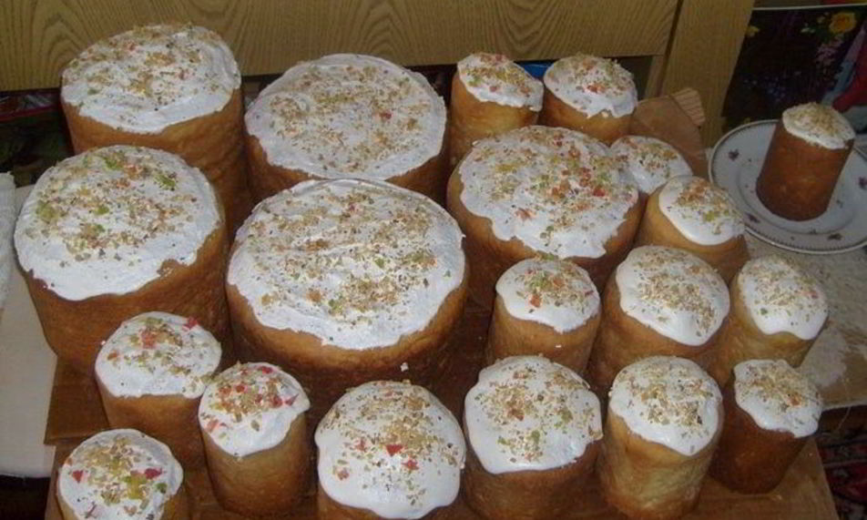 Рецепт куличи пасхальные