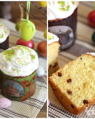 Легкий и очень нежный пасхальный кулич