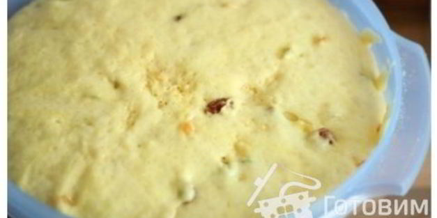 легкий и очень нежный пасхальный кулич