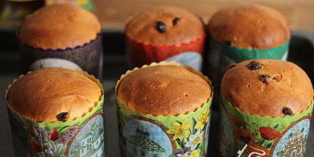 легкий и очень нежный пасхальный кулич