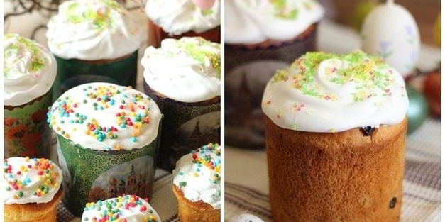 легкий и очень нежный пасхальный кулич