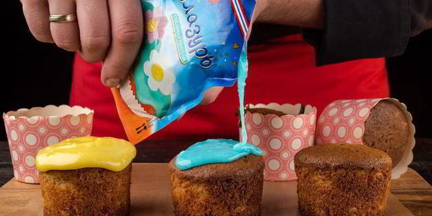 мини-куличи с апельсиновыми цукатами