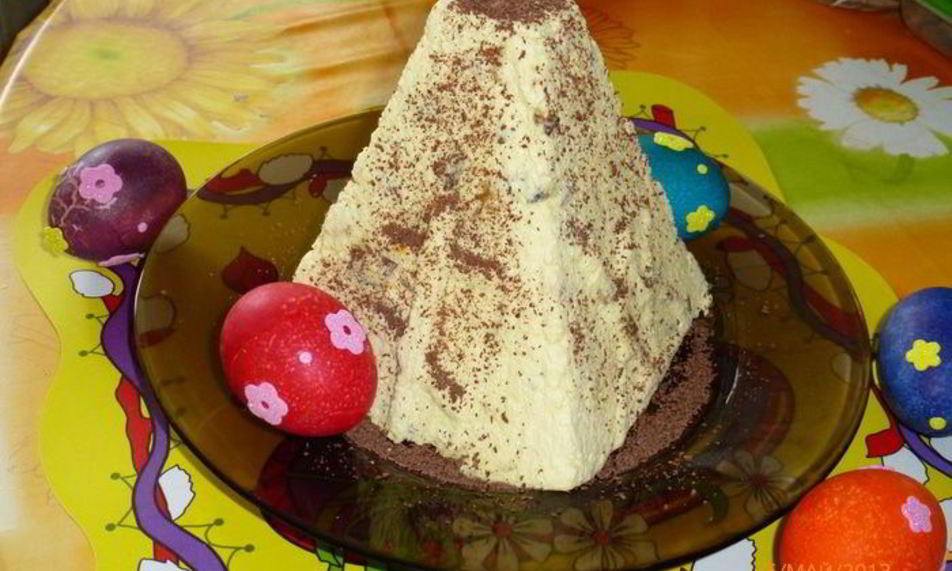 Рецепт нежная заварная пасха с шафраном