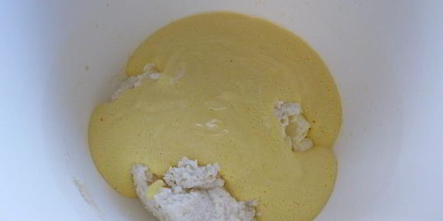 нежная заварная пасха с шафраном