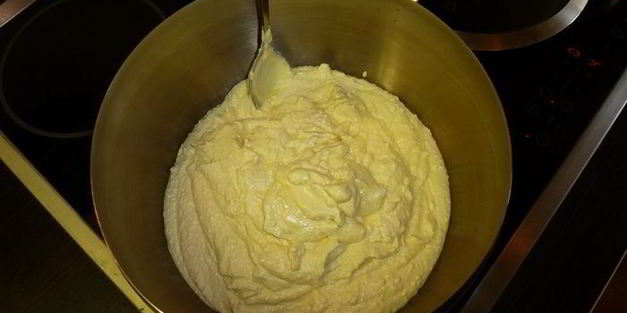 нежная заварная пасха с шафраном