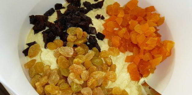 нежная заварная пасха с шафраном