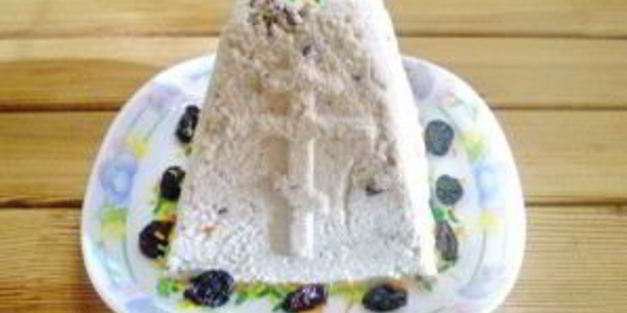 пасха из творога