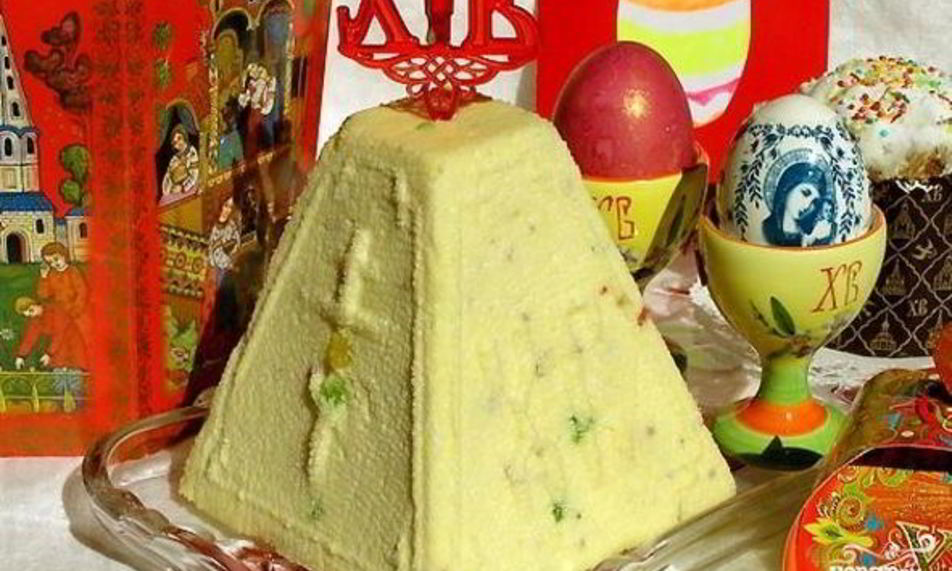 Рецепт пасха из заварного крема