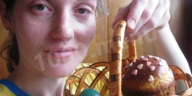 пасха простая с изюмом