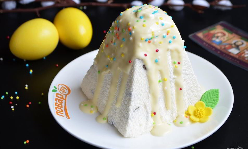 Рецепт пасха с белым шоколадом