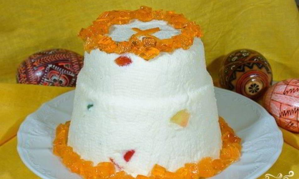 Рецепт пасха со сливками и цукатами