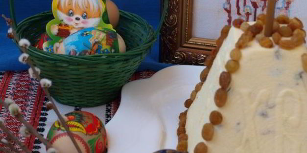 пасха творожная с изюмом