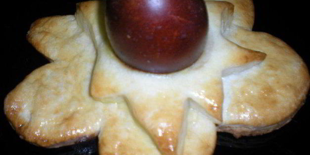 пасхальная курочка и запеченые яйца