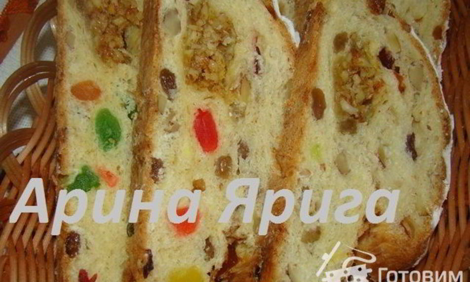 Рецепт пасхальный хлеб