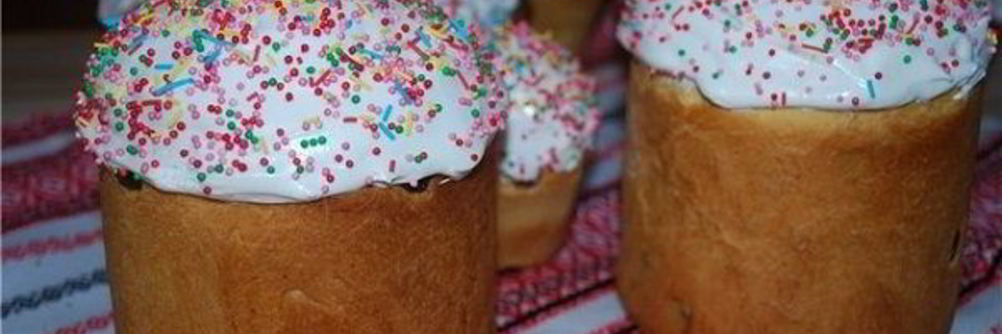 Пасхальный кулич без дрожжей