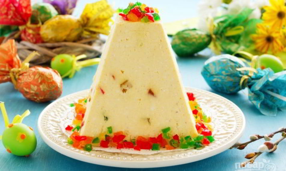 Рецепт пасхальный кулич из творога