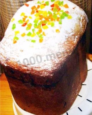 Пасхальный кулич Параскина паска в хлебопечке