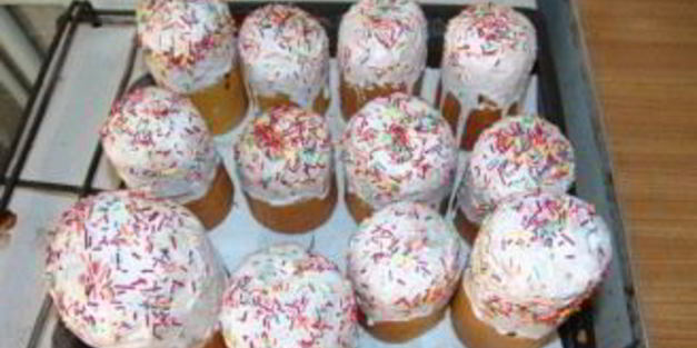 пасхальный кулич вкусный