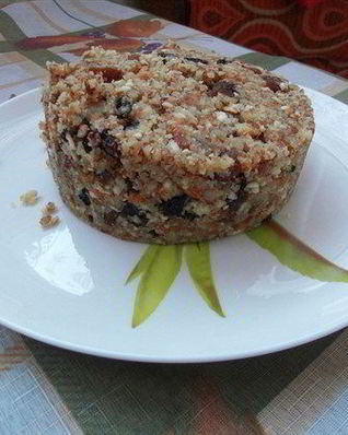 Пасхальный сыроедческий кулич