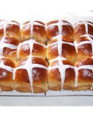 Пасхальные булочки в хлебопечке