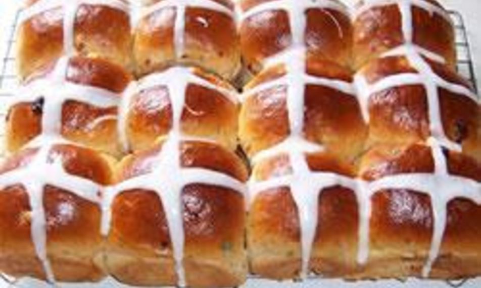 Рецепт пасхальные булочки в хлебопечке