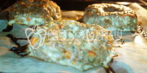 пасхальные мясные колечки с яйцом