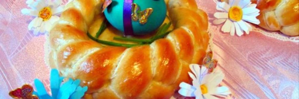 Пасхальные плетенки для яиц
