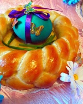 Пасхальные плетенки для яиц