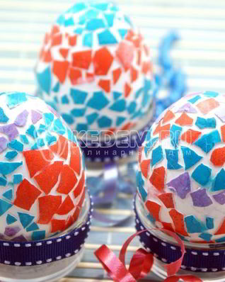 Пасхальные яйца Мозаика