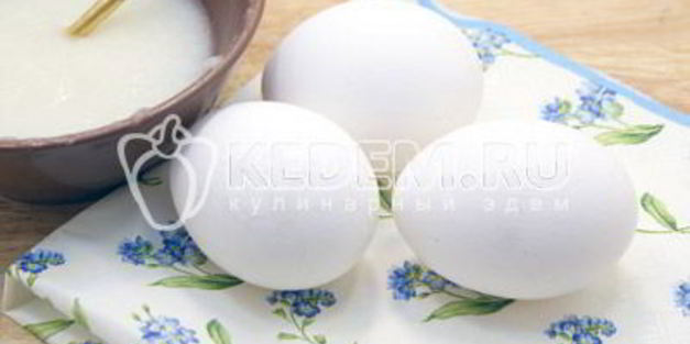 пасхальные яйца цветочный декупаж