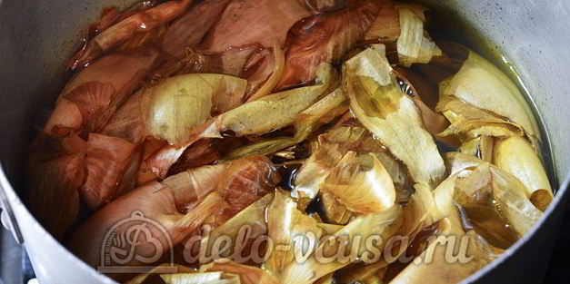 пасхальные яйца в полоску