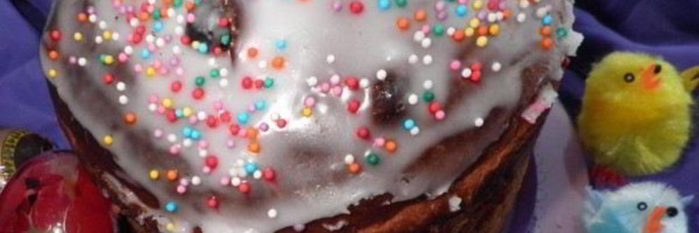 Шоколадный кулич