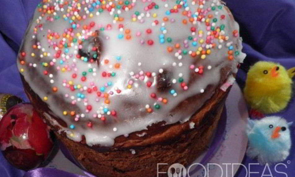 Рецепт шоколадный кулич