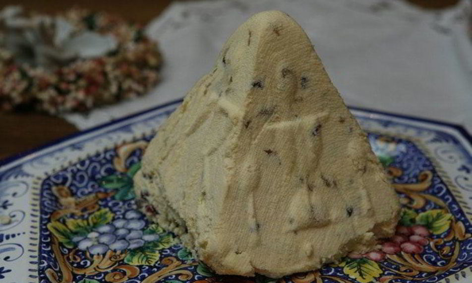 Рецепт сливочная пасха с цукатами