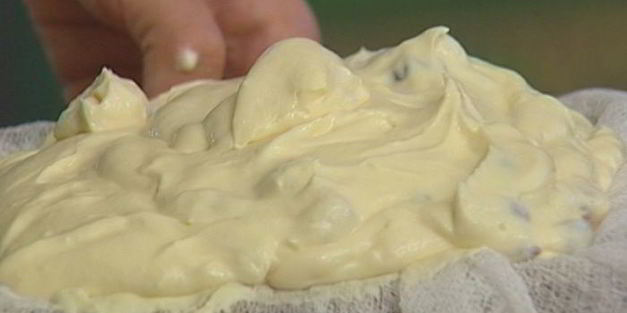 сливочная пасха с цукатами