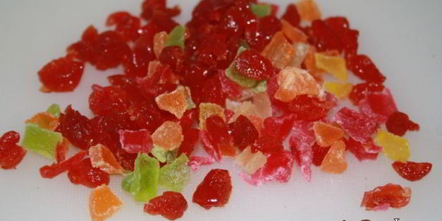 сырая творожная пасха с цукатами и вяленой вишней