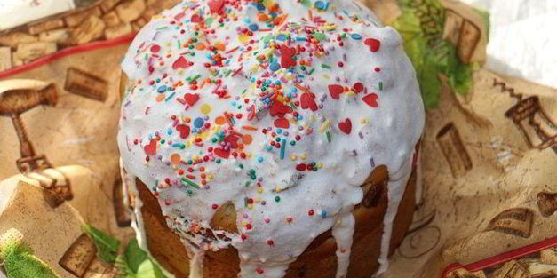 традиционный пасхальный кулич