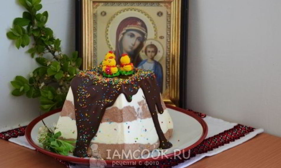 Рецепт творожная пасха без выпечки