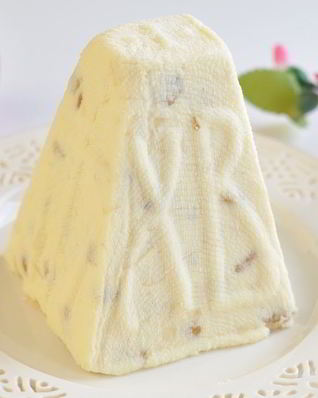 Творожная пасха без яиц