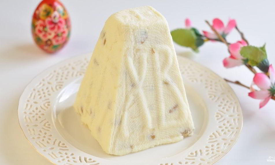 Рецепт творожная пасха без яиц