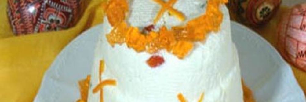 Творожная пасха с цукатами