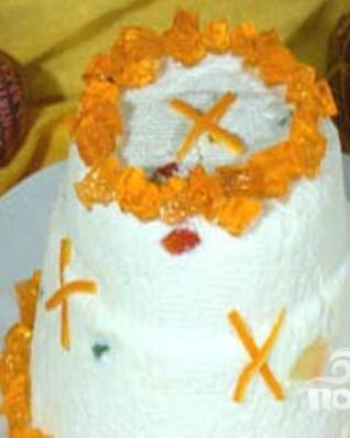 Творожная пасха с цукатами