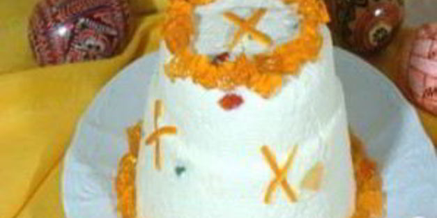 творожная пасха с цукатами