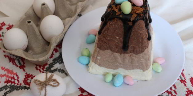 творожная пасха три шоколада