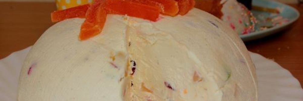 Ванильная пасха с цукатами