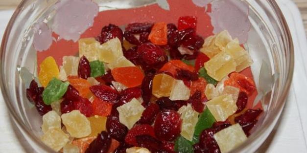 ванильная пасха с цукатами