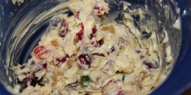 ванильная пасха с цукатами