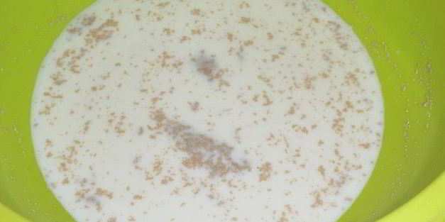 ванильный кулич с сухофруктами