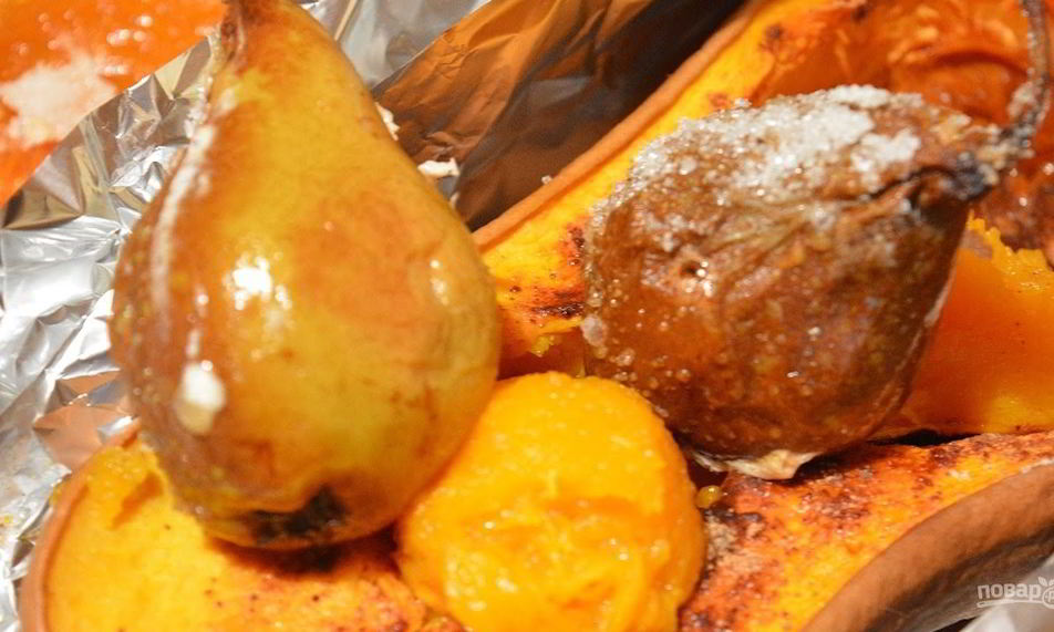 Рецепт простой десерт из запеченной тыквы