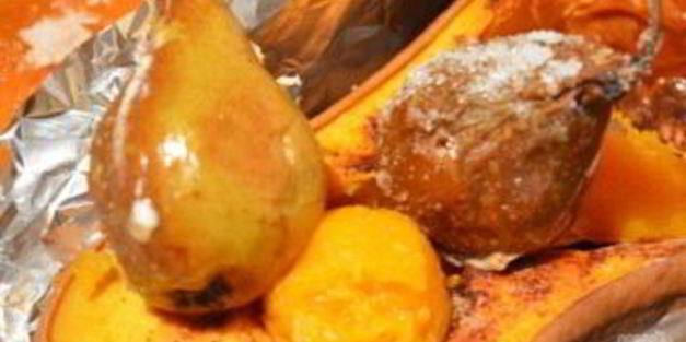 простой десерт из запеченной тыквы